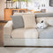 Diamond Jacquard Plush Full-Cover Stretch Sofa Cover