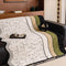 Soft Thickened Plush Sofa Cover with Irregular Wave Edges