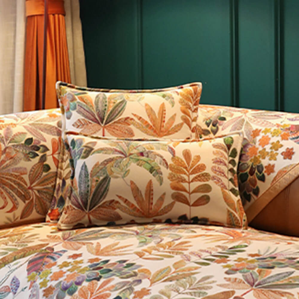 Floral Chenille All-seasons Non-Slip Home Decoration Couch Cover