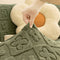 Floral Jacquard Fleece for Warmth Sofa Cover