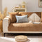 Leaf Patterned Plush Warm Non-Slip Sofa Cover