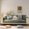 Leaf Patterned Plush Warm Non-Slip Sofa Cover