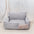 Luxury Houndstooth Cotton-Linen All Seasons Comfort Dog & Cat Sofa Bed