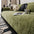 Modern French Striped Chenille Sofa Cover