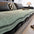 Non-Slip Herringbone Chenille Couch Cover with Wavy Edges