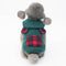 Gilet pour chien Sherpa à bordure écossaise – Confortable, mignon et parfait pour l'hiver
