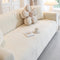 All-Seasons Polar Fleece Elastic Full Wrap Anti-Scratch Sofa Cover
