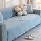 All-Seasons Polar Fleece Elastic Full Wrap Anti-Scratch Sofa Cover