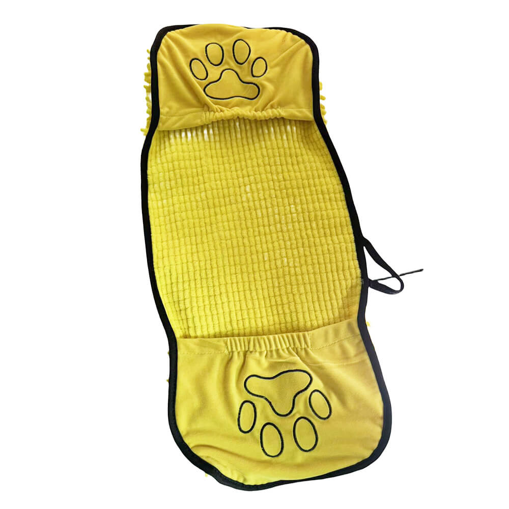 Soft and Quick-Dry Chenille Dog & Cat Bath Towel