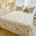 Waterproof TPU Floral Printed Protective Bed Sheet Set