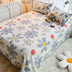 Waterproof TPU Floral Printed Protective Bed Sheet Set