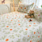 Waterproof TPU Floral Printed Protective Bed Sheet Set