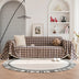 Festive Plaid Color Block Sofa Decoration Sofa Cover