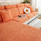 Floral Velvet Stretch Full Wrap Sofa Protector Sofa Cover