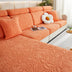 Floral Velvet Stretch Full Wrap Sofa Protector Sofa Cover