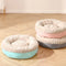 Fluffy Faux Rabbit Fur Warm Donut Dog & Cat Bed