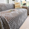 Fluffy Jacquard Velvet Scratch-Resistant Thickened Sofa Blanket Sofa Cover