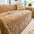 Fluffy Jacquard Velvet Scratch-Resistant Thickened Sofa Blanket Sofa Cover