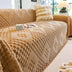 Fluffy Jacquard Velvet Scratch-Resistant Thickened Sofa Blanket Sofa Cover