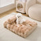 Fluffy Plush Comfortable Deep Sleep Dog Pillow Bed