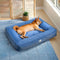 Lit pour grand chien imperméable à support surround entièrement orthopédique
