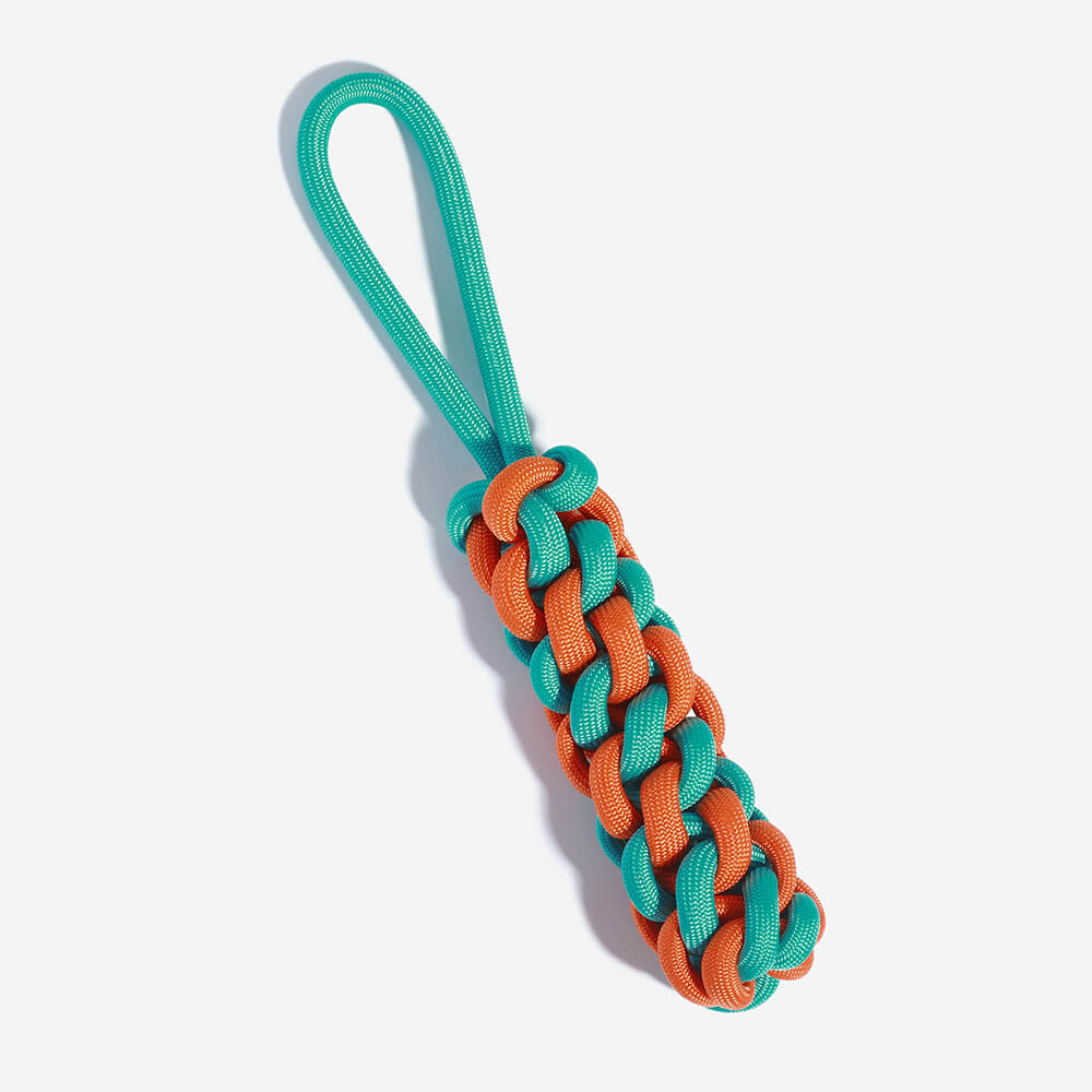 Braided Rope Stick Tug Dog Toy - Color Clash - FUNNYFUZZY
