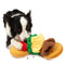 Plush Squeaky Dog Toy - Big Mac - FUNNYFUZZY