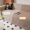 Breathable Woven Linen-Look Scratch-Resistant Throw Sofa Cover