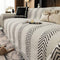 Herringbone Chenille Durable Throw Sofa Cover with Seamless Pattern Stitching