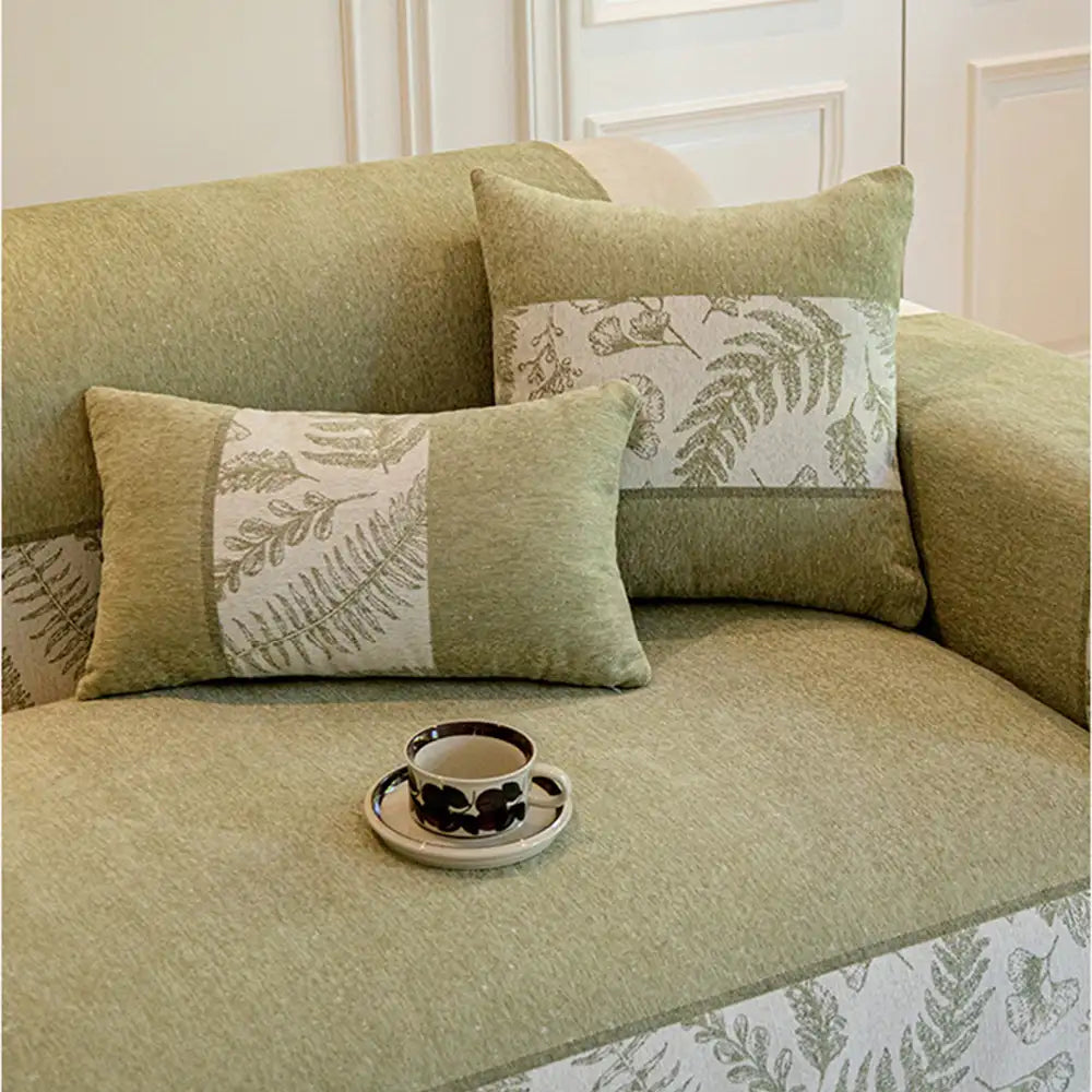 All-Season Breathable Chenille Comfortable Non-Slip Couch Cover