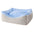 All-Season Cozy Washable Floral Cotton Dog & Cat Bed