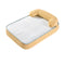 All Season Breathable Orthopedic Dog Bed with Waterproof Liner and Pillow
