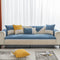 All Seasons Water-Resistant Colorblock Anti-Slip Sofa Cover for Pets and Kids