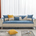 All Seasons Water-Resistant Colorblock Anti-Slip Sofa Cover for Pets and Kids