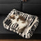 Artistic Faux Lambs Wool Warm Scratch-Resistant & Deep Sleep Comfort Large Dog Bed