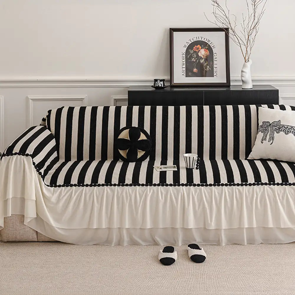 Chenille Scratch-resistant Pet-friendly Sofa Protector Non-slip Sofa Cover