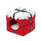 Christmas Gift Box Warm Sleeping Semi-Enclosed Cave Dog & Cat Bed