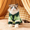 Color-Blocked Striped Faux Mink Fur Warm Dachshund Dog Sweater Suitable For Puppies