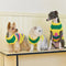 Colour Blocked Striped Sleeveless Dog Sweater For Small Dogs