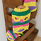 Colour Blocked Striped Sleeveless Dog Sweater For Small Dogs