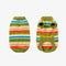 Colour Blocked Striped Dog Sweater-Suitable For Large Dogs