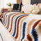 Colorful Color-Blocked Anti-Scratch Plush Sofa Protection Sofa Cover