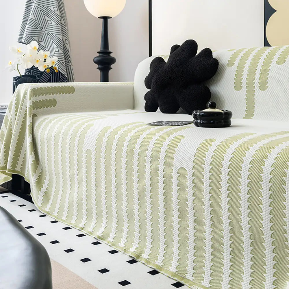 Cooling Ice Silk Breathable Heat-Absorbing Sofa Blanket Washable Sofa Cover