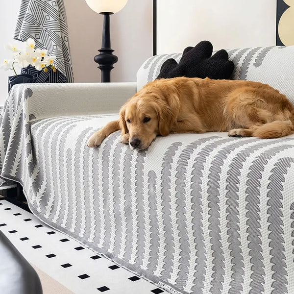 Cooling Ice Silk Breathable Heat-Absorbing Sofa Blanket Washable Sofa Cover