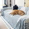 Cooling Ice Silk Breathable Heat-Absorbing Sofa Blanket Washable Sofa Cover