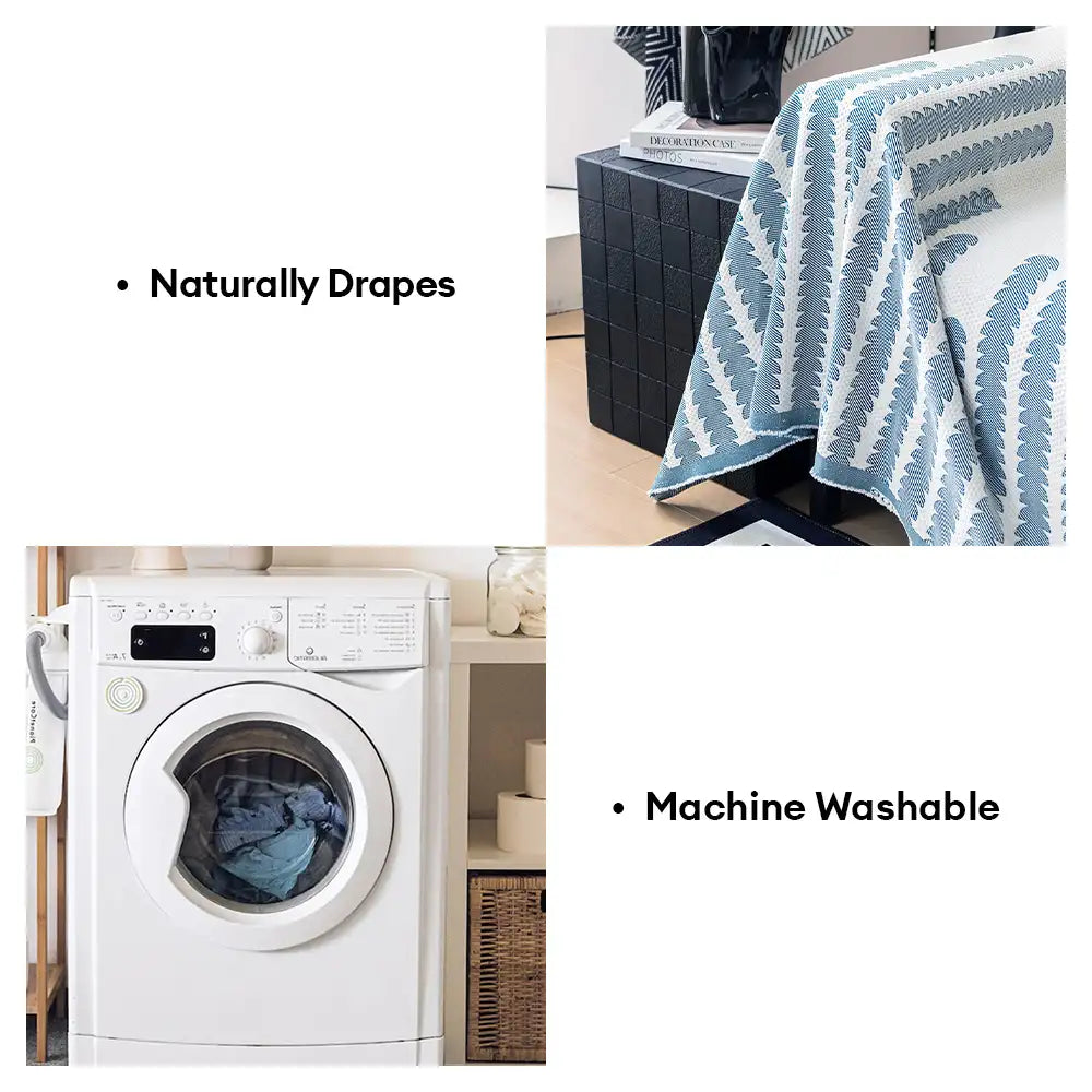 Cooling Ice Silk Breathable Heat-Absorbing Sofa Blanket Washable Sofa Cover