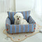 Cotton Comfort Calming Bed Dog Sofa Bed