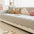 Cream Style Leaf Pattern Sofa Anti-Scratch Non-Slip Couch Cover
