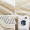 Cream Style Leaf Pattern Sofa Anti-Scratch Non-Slip Couch Cover