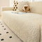 Cream Style Seersucker Breathable Stretchy Full-Coverage Magic Sofa Cover
